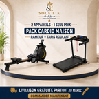 pack rameur + tapis roulant