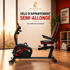 Vélo semi-allongé