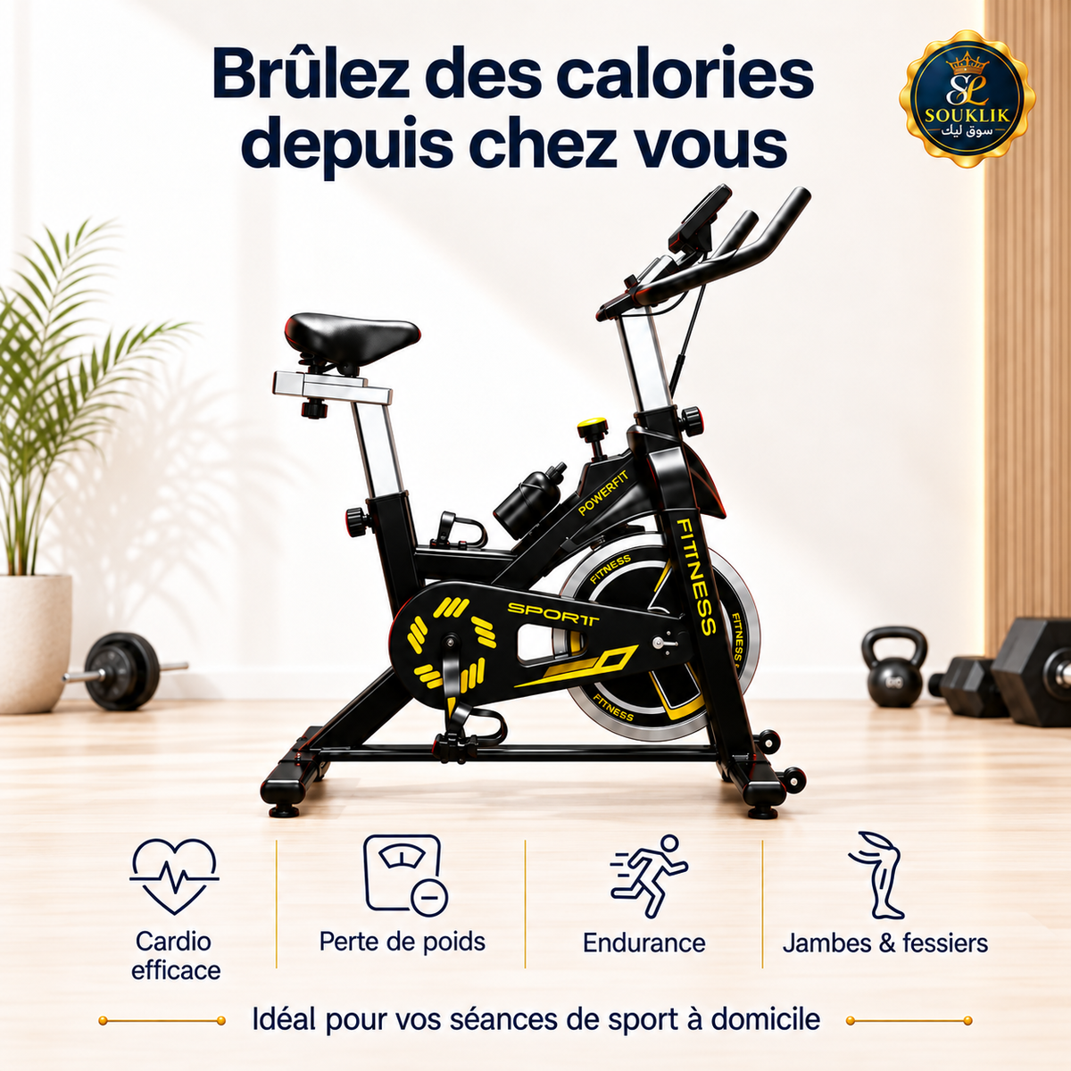 vélo spinning pro