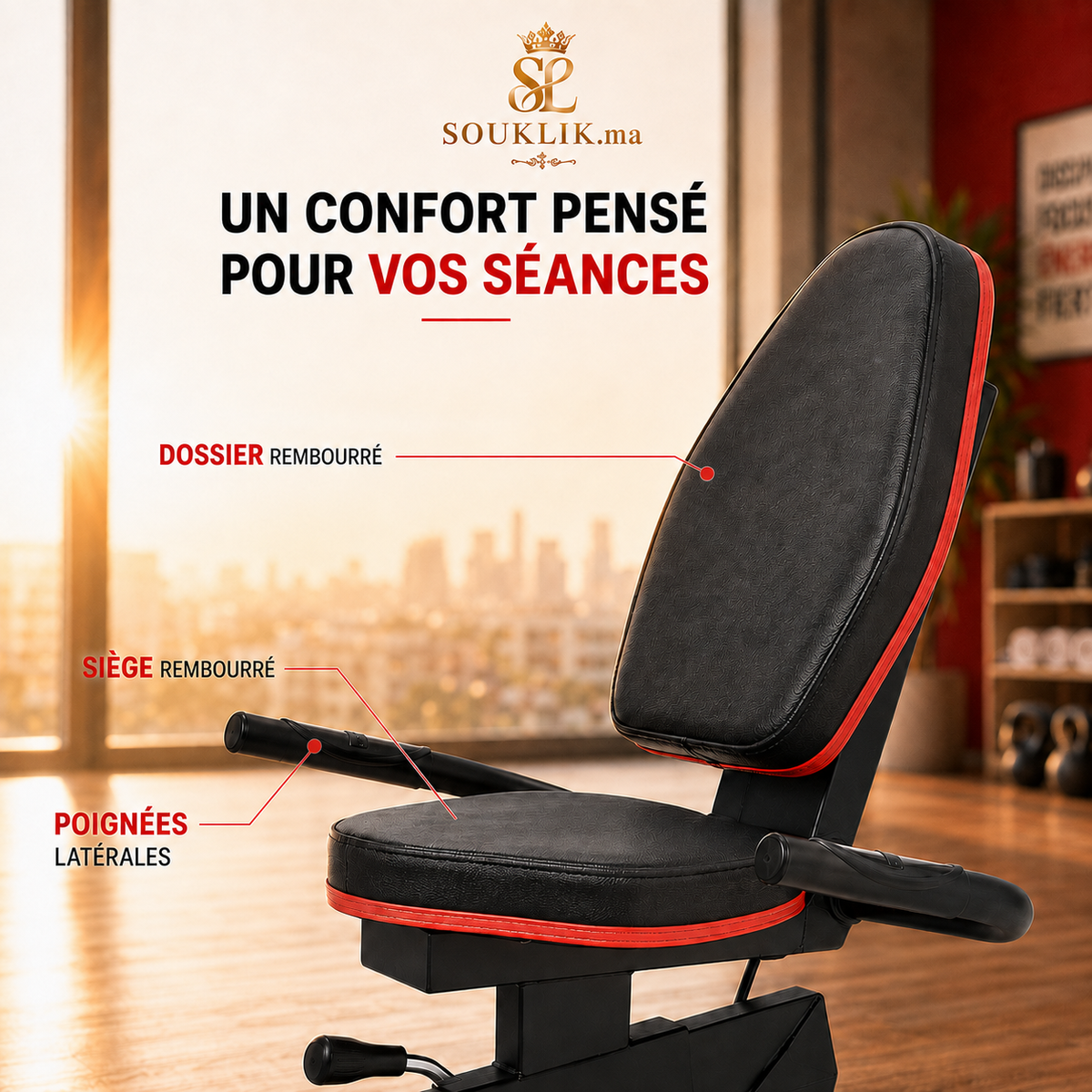 Vélo semi-allongé