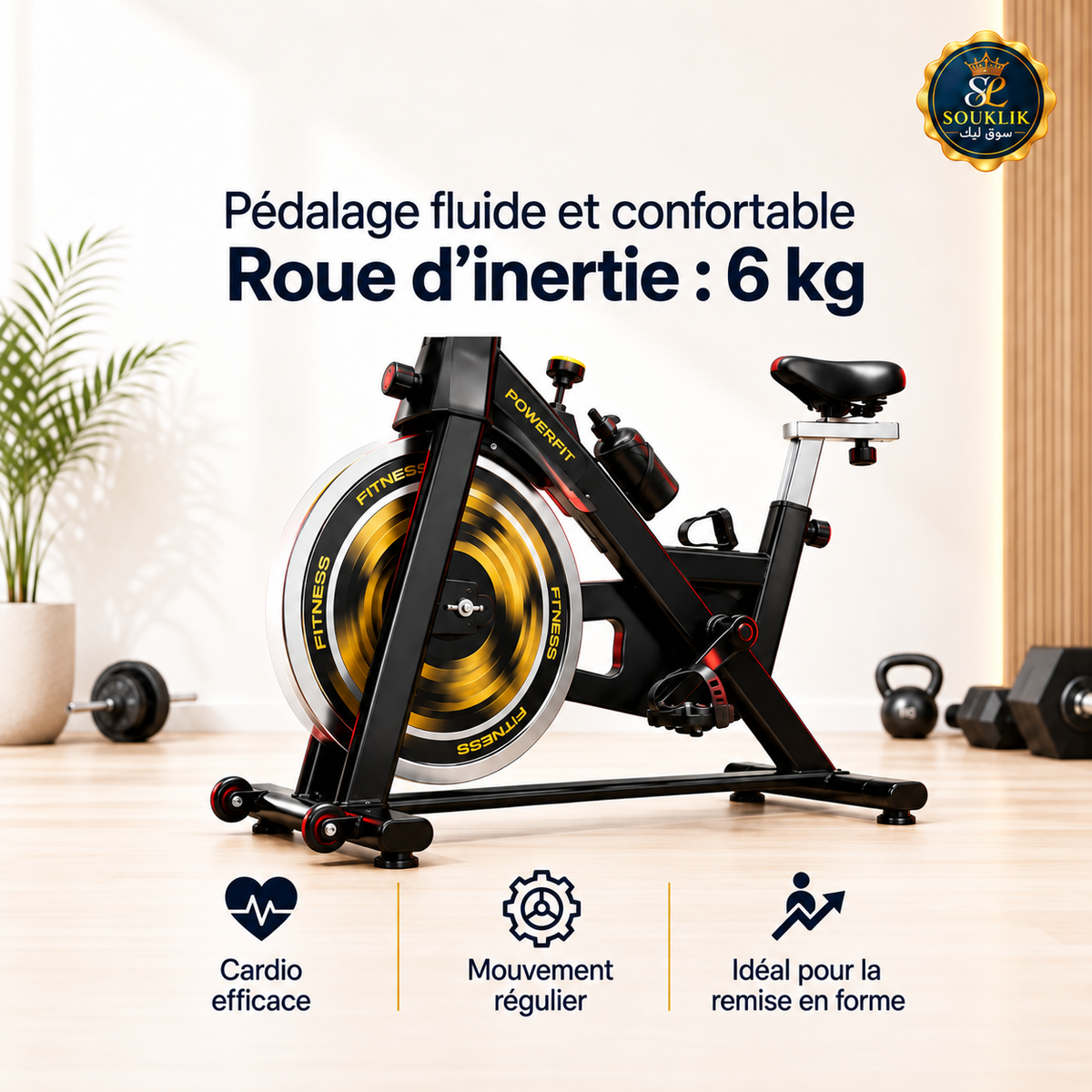 vélo spinning pro