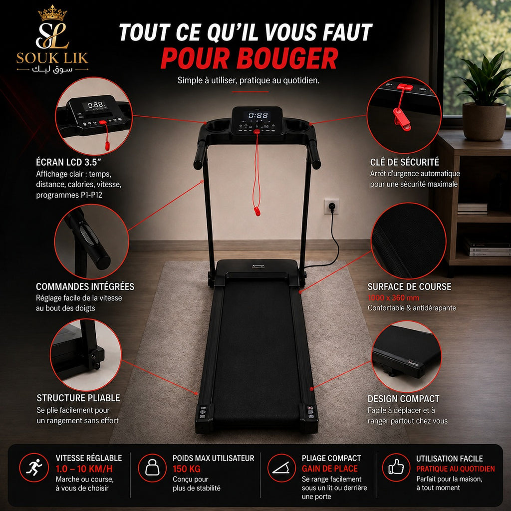 pack rameur + tapis roulant