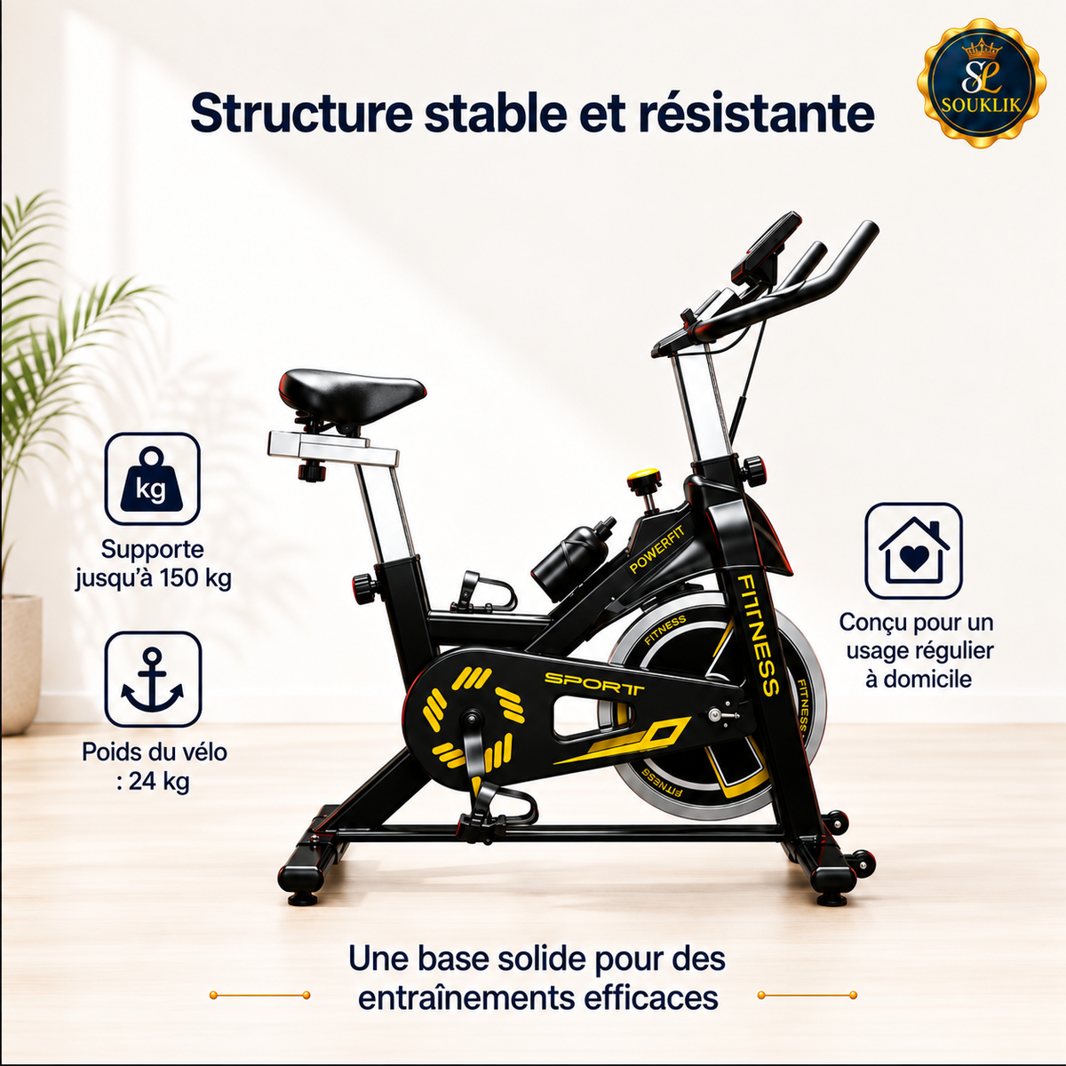 vélo spinning pro