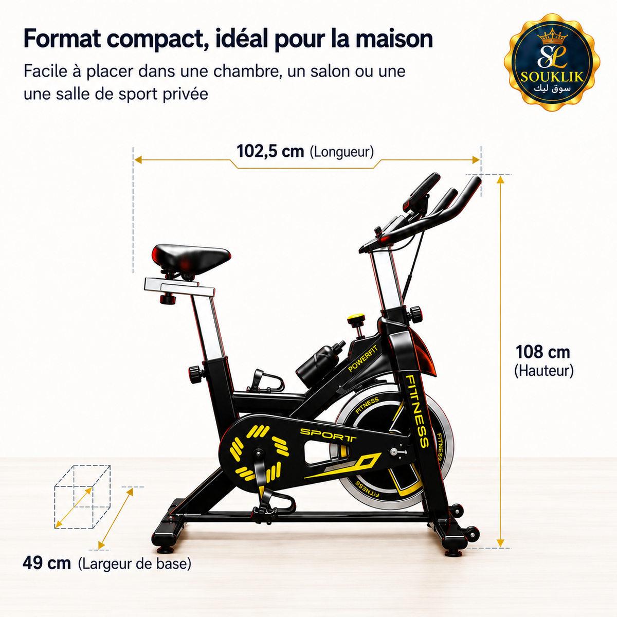 vélo spinning pro