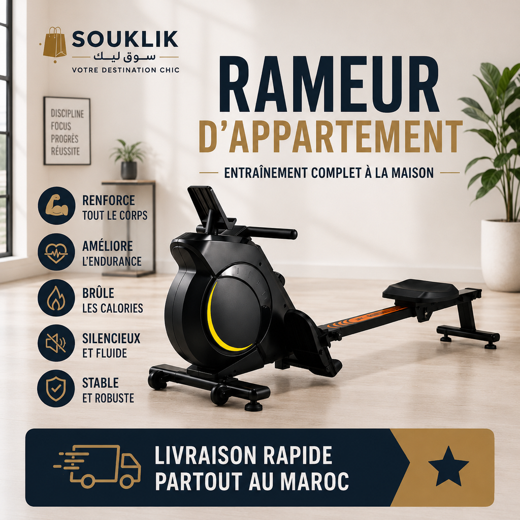 pack rameur + tapis roulant
