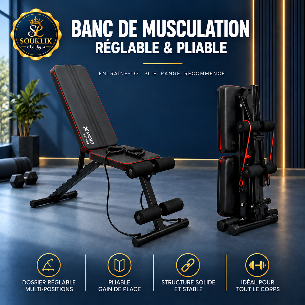 Banc de musculation X-move