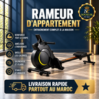 Rameur Magnétique d’Appartement – Cardio & Musculation Full Body